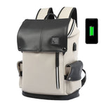 Backpack Leather USB Bag For Men