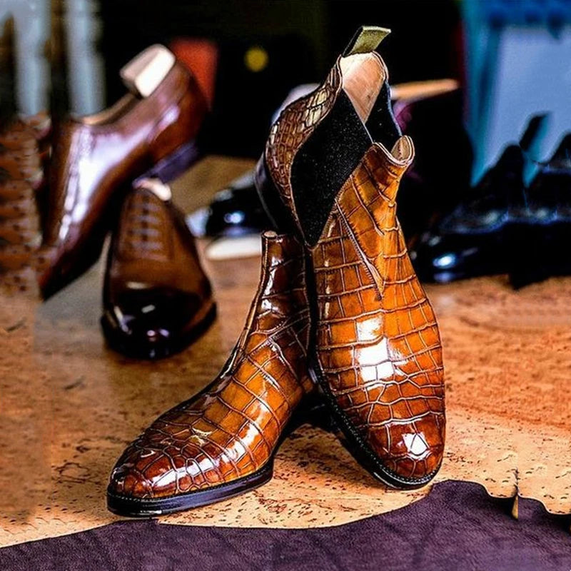 Chelsea Leather Boots for Men