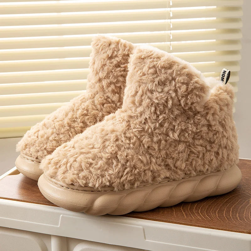 Furry Home Slippers for Women
