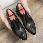 Men's Crocodile Grain Leather shoes